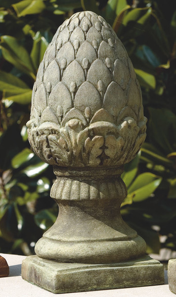 Pineapple Finial Large Cement Sculpture Stone Large Ornament Art